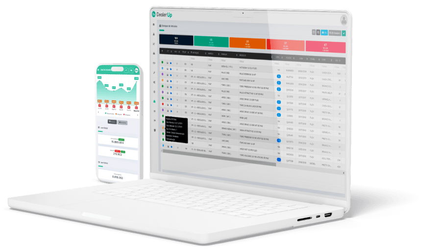 DealerUp displayed on desktop and mobile